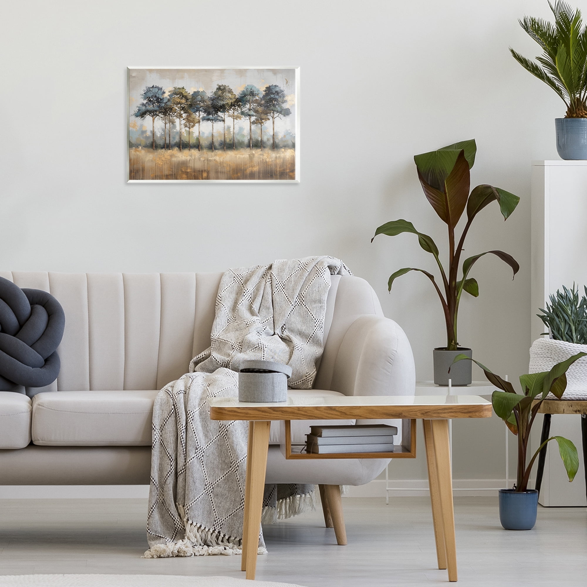 Stupell Industries Green & Blue Forest Grove Wall Plaque Art, design by Creative Studio