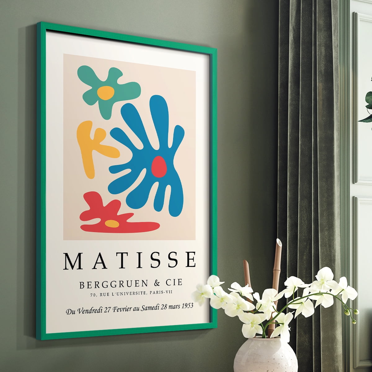Matisse LXXIX Framed Print - Solid Wood