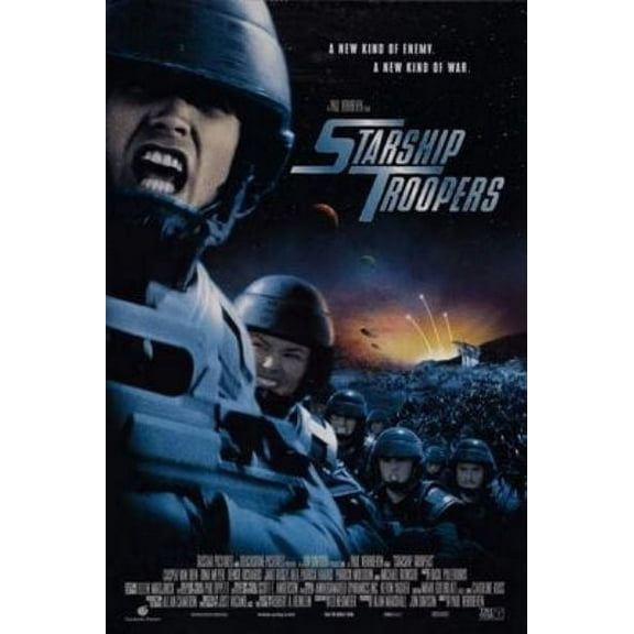 Starship Troopers Movie Poster 11inx17in Mini Poster Entertainment decor 11x17 poster