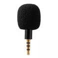 thumbnail image 1 of Mini micrófono,Mini micrófono omnidireccional con conector de 3,5 mm,Micrófono grabador de tarjeta de sonido portátil de pequeño tamaño,Mini micrófono de condensador para teléfono, 1 of 8