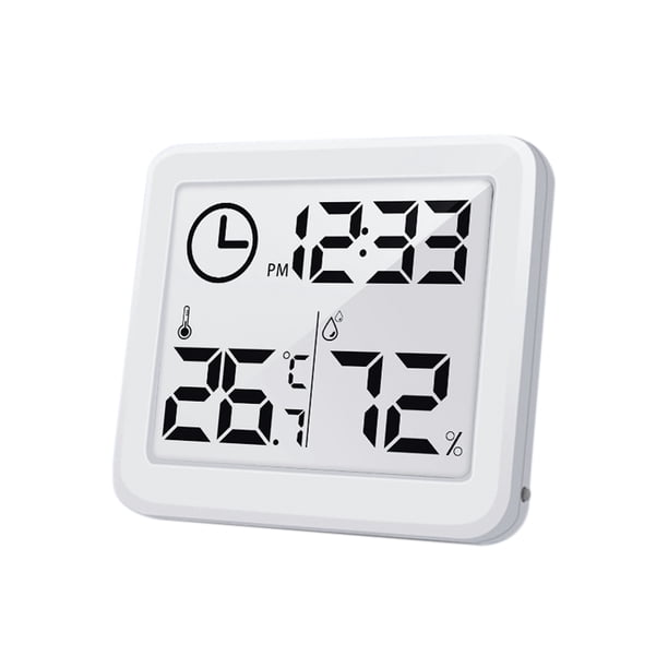 Termómetro higrómetro Irfora Higrómetro interior Termómetro Medidor de humedad Monitor con temperatura -10 ℃ -70 ℃ (14 ℉ -158 ℉) y sensor de humedad 20% RH-99% RH Irfora Termómetro higrómetro