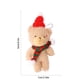 thumbnail image 3 of Birthday Desktop Decorations Decoration Arrangement Christmas Resin Mini Christmas Tree Small House Decoration Photo Props Bear, 3 of 6
