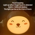 thumbnail image 4 of Night Light Promise Touch Usb Dimming Cute  Lamp For Cartoon For  Interface Usb 3 Gear Kid Cartoon Child Cartoon Lighting Night Lamp Cute Bunny For Children, 4 of 8