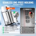thumbnail image 3 of Stainless Steel Countertop Water Filter, 2.25 Gallon Gravity-Fed System with Dual Carbon Filters, Removes Lead&Chlorine for Home, RV, Camping Use, 3 of 12