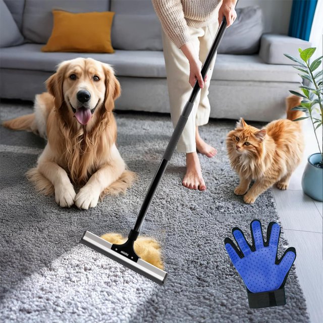 Depilación para mascotas Carpet Rake Okköbi para alfombras y muebles