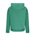 thumbnail image 6 of Miluxas Womens Hoodies Button Collar Drawstring Hooded Pullover Sweatshirt Casual Long Sleeve Tops Shirts Army Green XXL(XXL), 6 of 7