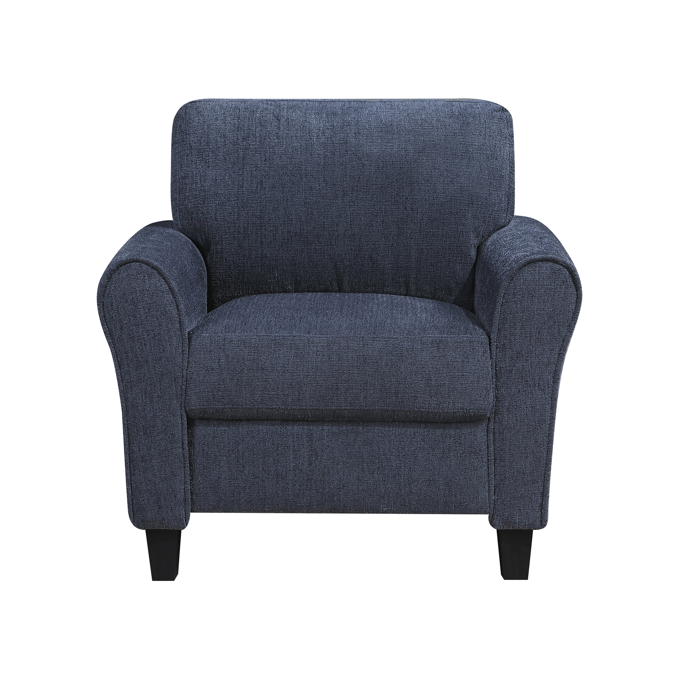 OakvillePark Sevoria Chenille Accent Chair, Blue