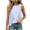 Light Blue_#01, variant on Sewkxo Shirred Swing Tank Tops for Women Fashion Flowy Sleeveless Shirts Casual Crew Neck Blouse Loose Fit Ruffled Tops,Khaki S