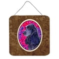 thumbnail image 1 of 6 x 6 in. Cocker Spaniel Aluminium Metal Wall or Door Hanging Prints, 1 of 1