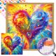 thumbnail image 1 of 5D DIY Taladro Parcial AB Diamante Pintura Notas Musicales 45x45cm, 1 of 9