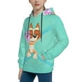 thumbnail image 2 of Johaoi Bluey Pattern Teen Pullover Hoodie Sweatshirts,Long Sleeve Pullover Casual Hooded Sweatshirt for Youth-Medium, 2 of 6