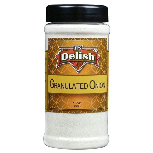 Granulated Onion by Its Delish, 9 oz Medium Jar