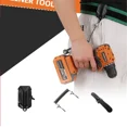 thumbnail image 5 of Heavy Duty Tool Hoster Set Wearable Waist Pack Electric Drill Bag Metal Parts Fishing Travel Tool Storage Bags, 5 of 6
