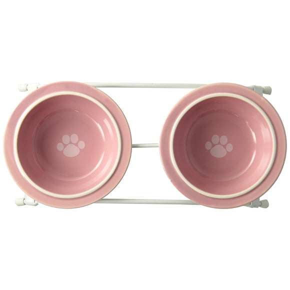 Comedero para Mascotas Petrageous Designs Rosado 5 Pulgadas