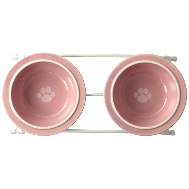 Comedero para Mascotas Petrageous Designs Rosado 5 Pulgadas