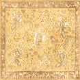 thumbnail image 1 of Ahgly Company Indoor Square Animal Brown Traditional Area Rugs, 5' Square, 1 of 4