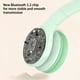 thumbnail image 4 of Auriculares para juegos, Sonido envolvente, Cancelación de ruido, Bluetooth, Bajo profundo, Deportes/Música/Juegos, Ranura para tarjeta, Verde, 4 of 8