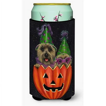 Carolines Treasures Cairn Terrier Halloween PeekaBoo Tall Boy Hugger Tall Boy multicolor