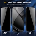 thumbnail image 3 of [2+2Pack] KisonovaGuard for Google Pixel 10 Pro XL HD and Privacy Screen Protector and Camera Lens Film [Tempered Glass Protector] [9H Hardness] [No-Bubble] [3D Full Coverage], 3 of 7