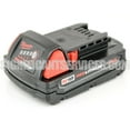 thumbnail image 2 of For Milwaukee M18 18V 48-11-1820 M18B Lithium 2.0Ah Compact Battery 48-11-1815, 2 of 9