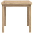thumbnail image 4 of Mesa auxiliar VidaXL de madera maciza de teca, 45 x 45 x 45 cm, color marrón, 4 of 7