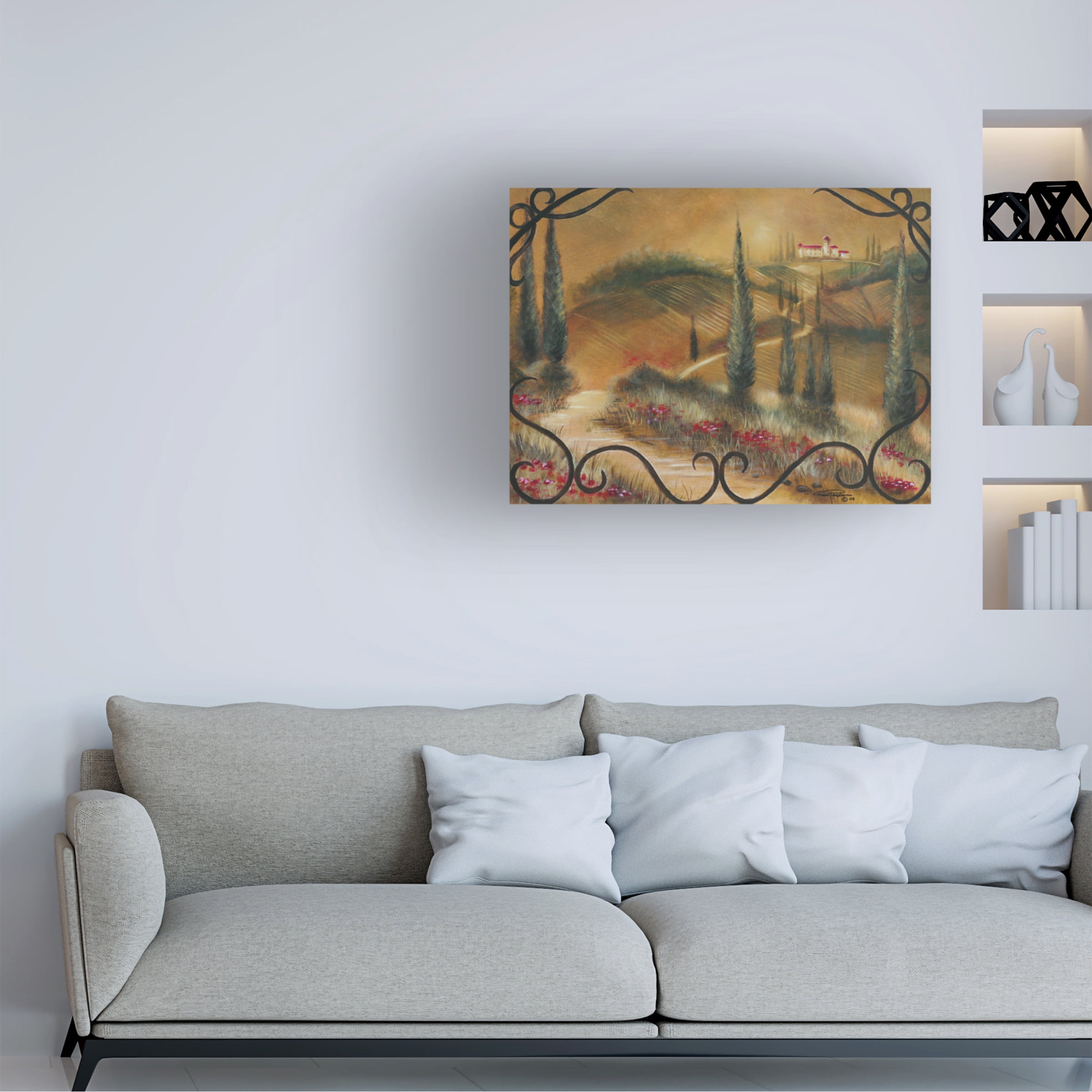 Trademark Fine Art 'Tuscany' Canvas Art by Geno Peoples
