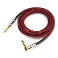 thumbnail image 2 of JORINDO Cable de amplificador de guitarra eléctrica Cable de audio de 6,35 mm 1/4 pulg. para instrumentos musicales 3 m / 9,8 pies JD6210, 2 of 5