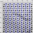 thumbnail image 3 of oneOone Cotton Cambric Blue Fabric Poker Card Sewing Material Print Fabric By The Yard 56 Inch Wide, 3 of 4