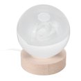 thumbnail image 4 of Lumière de Nuit de Boule, Interrupteur à Bouton Câblé Rond Boule Décorative 3D avec la Base Appropriée pour un Usage Domestique, 4 of 8