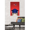 thumbnail image 2 of NFL New England Patriots - S. Preston Mascot Pat 20 Wall Poster, 22.375" x 34", Framed, 2 of 3