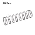 thumbnail image 2 of Unique Bargains 9mmx1mmx30mm 304 Stainless Steel Compression Spring 31.4N Load Capacity 20 pcs, 2 of 5