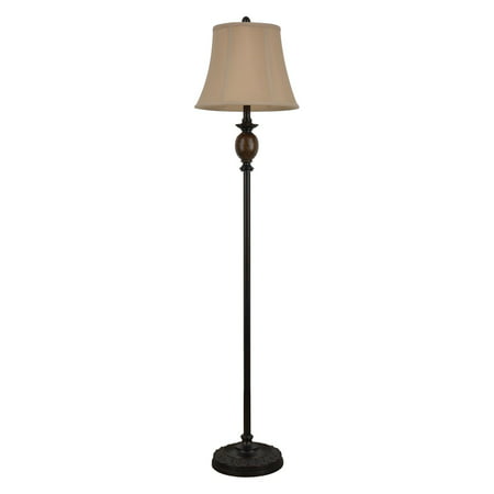 Decor Therapy Huntington Bronze Floor Lamp with Faux Marble (Best Rated Light Therapy Lamps)