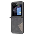 thumbnail image 3 of Allytechgroup Compatible with Samsung Galaxy Z Flip 6 5G Case, Lightweight PU Leather Full Protection Anti-Shock Non-Slip Folio Case for Galaxy Z Flip6 5G, Black, 3 of 6