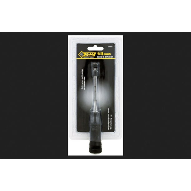 Cincel para madera, empuñadura de acero endurecido de 1/4 pulgadas
