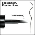thumbnail image 4 of Revlon ColorStay Skinny Liquid Eyeliner, Waterproof, Smudgeproof, Longwearing Eye Makeup with Ultra-fine Tip, Black Out, 0.08 oz, 4 of 11