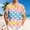 Tops-A94Yellow, variant on Gamivast Summer Shirts Silky Feel Loose Camp Collar Short Sleeve Beach Shirts Casual Shirts Vacation Shirts Soft Mermaid Fish Print Festival Party