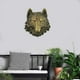 thumbnail image 5 of 3 piezas cabeza de animal estatua 3D coleccionables hogar sala de, 5 of 9
