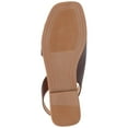 thumbnail image 6 of Journee Womens Brinsley Croco Texture Sling Back Flat Sandals, Widths Available, 6 of 10