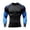 08#Blue, variant on Mens Running Long Sleeve Shirt Quick Dry Compression Rash Guard for Men Athletic Gym Training Base Layer T Shirt Active Top