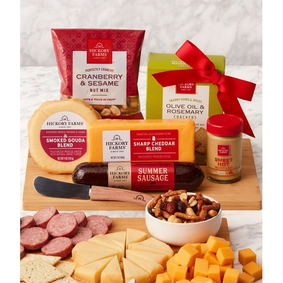 From You Flowers - Cheeseboard Complete Gift Set for Birthday, Anniversary, Get Well, Congratulations, Thank You, All Occasions