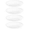 thumbnail image 1 of 4 bandejas de plástico para refrigerios, cestas de plástico para frutas y verduras., 1 of 6