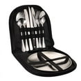 thumbnail image 1 of Camping Set with Case, Camping Mess Kit, Travel Silverware Set, Camping Utensils for Eating, Portable Cutlery Set, 1 of 5