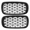 thumbnail image 1 of Parrilla del parachoques delantero superior único para BMW X5 F15 2014-2016, izquierda y derecha, 1 par, negro, 1 of 7