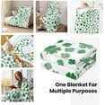 thumbnail image 4 of St Patricks Day Throw Blanket, Shamrock Blanket Throw, Shamrocks Design Super Soft Warm Flannel Blanket, Irish Gifts for Women 40"x50", 4 of 6