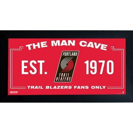 Steiner Sports NBA Framed Man Cave Sign Memorabilia