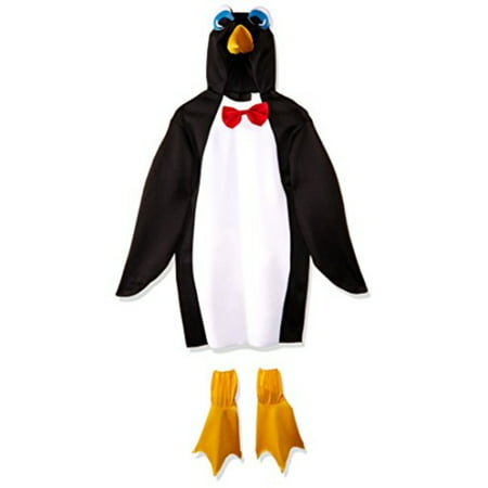 Rasta Imposta Lightweight Penguin Costume, Black/White, One Size
