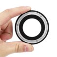 thumbnail image 1 of Camera Lens Adapter Ring, Manual Aperture Adjustment Aluminium Alloy Inner Wall Paint Spraying Extinction Treatment Camera Adapter Ring  For  NX Cameras, 1 of 8