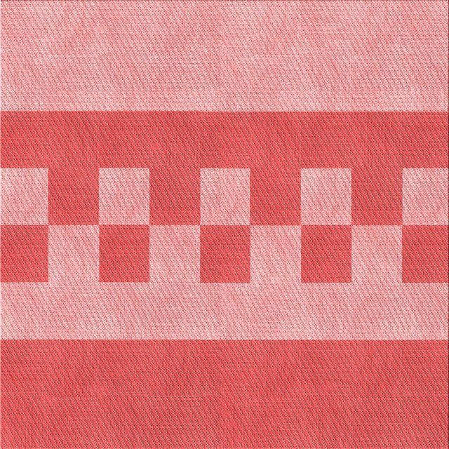 Ahgly Company Machine Washable Indoor Square Transitional Light Coral Pink Area Rugs, 5' Square