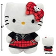 thumbnail image 2 of Hello Kitty and Friends Series 2, Hello Kitty Red Punks Plush - Officially Licensed Sanrio Product from Jazwares - Great for Kids Ages 6+ - Valentines Day Gift, 2 of 5
