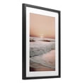 thumbnail image 4 of Apricot Beach View Black Framed Print Under Glass, design by Decent Exposures, 4 of 10